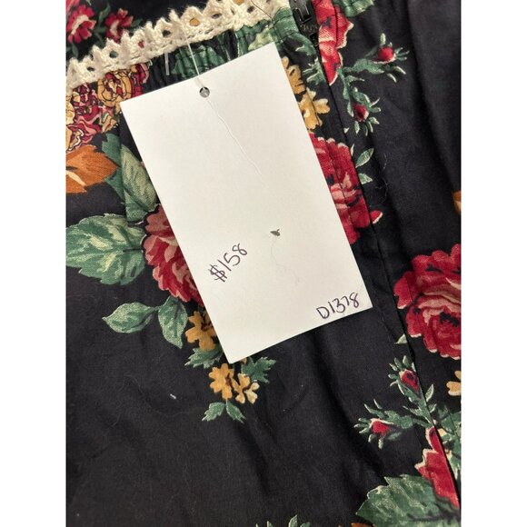 La Poubelle Vintage One of a Kind Floor Length Bohemian Floral Maxi Dress Small - Picture 7 of 9